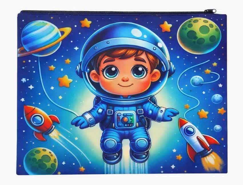 پوشه زیپ دار فضانورد