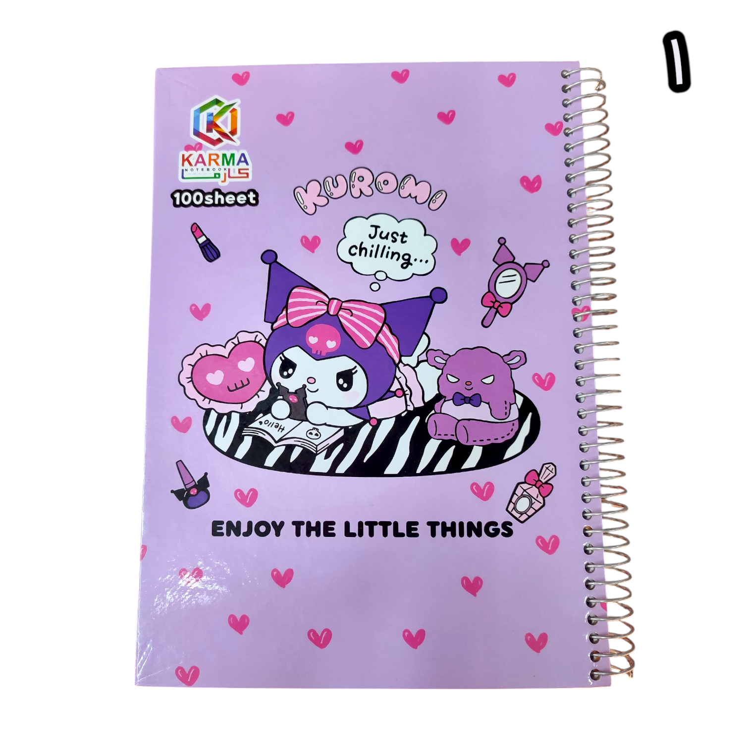 دفتر جلد سخت فانتزی 100برگ