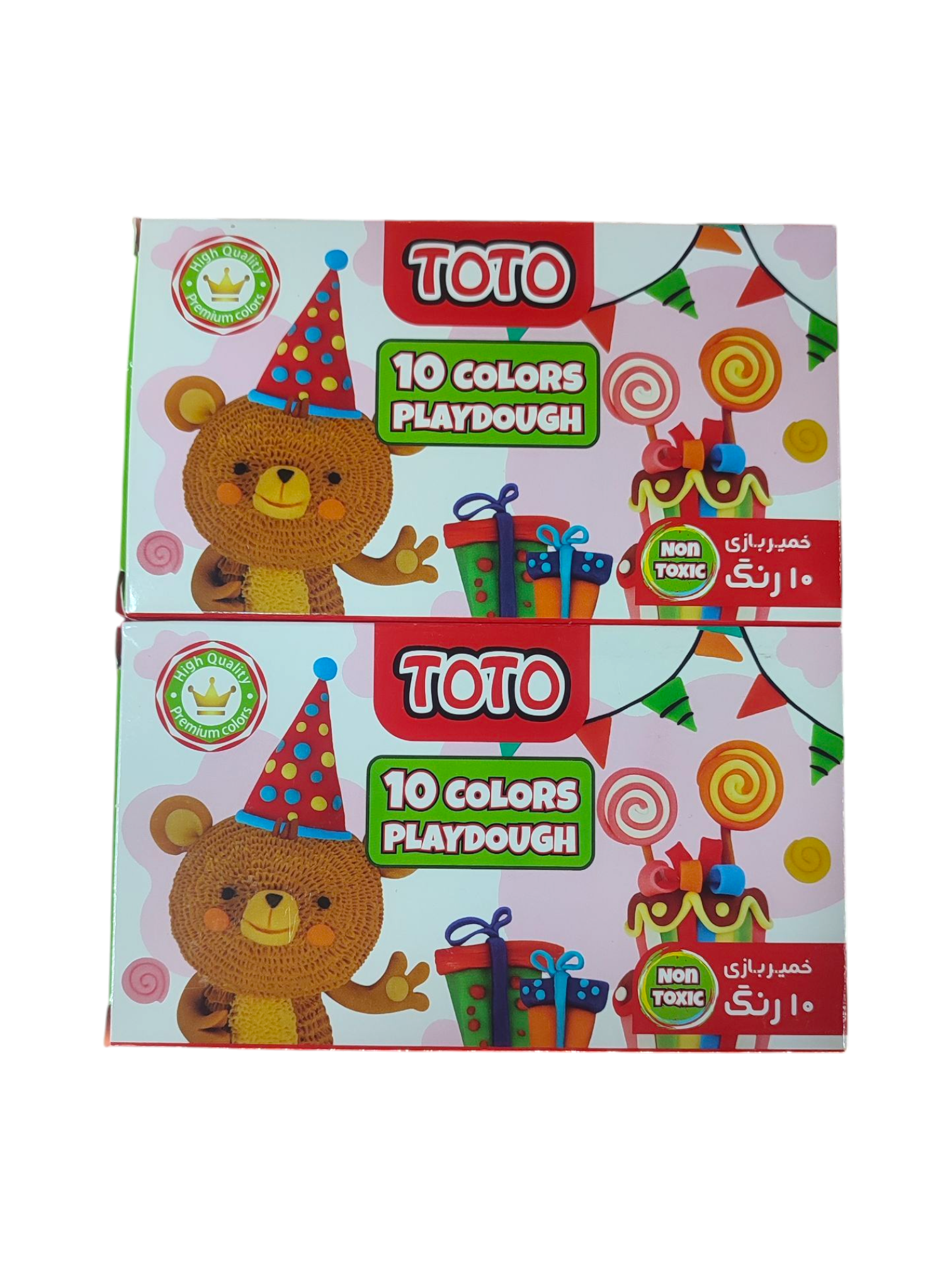 خمیر بازی مقوایی ToTo